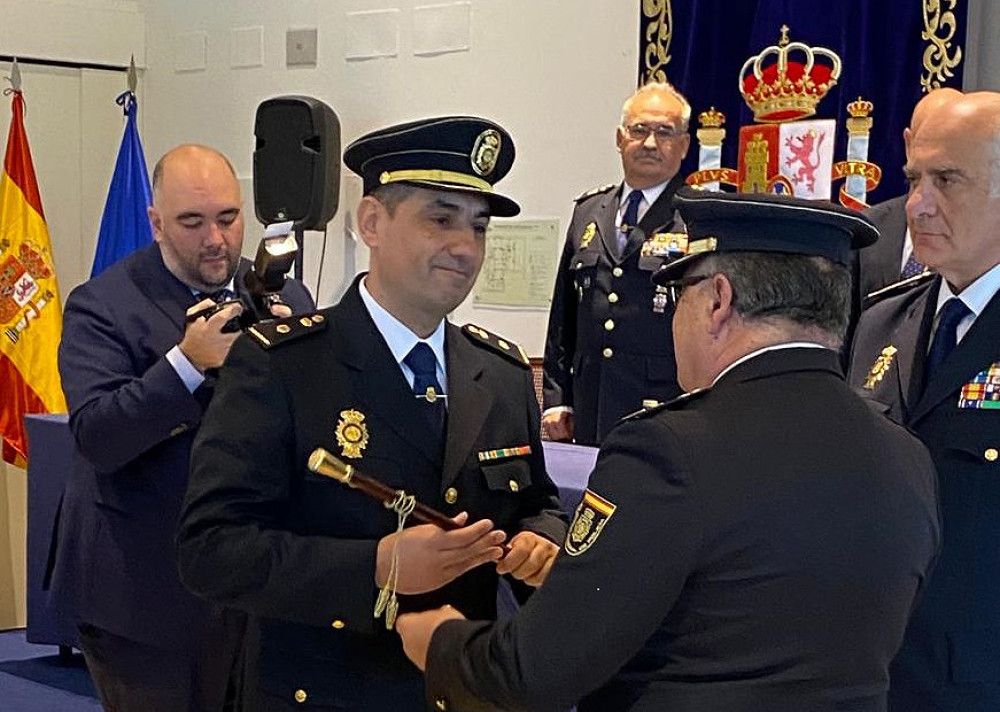 El inspector jefe Marcos Romarís toma posesión como nuevo jefe de la Policía Nacional en Antequera