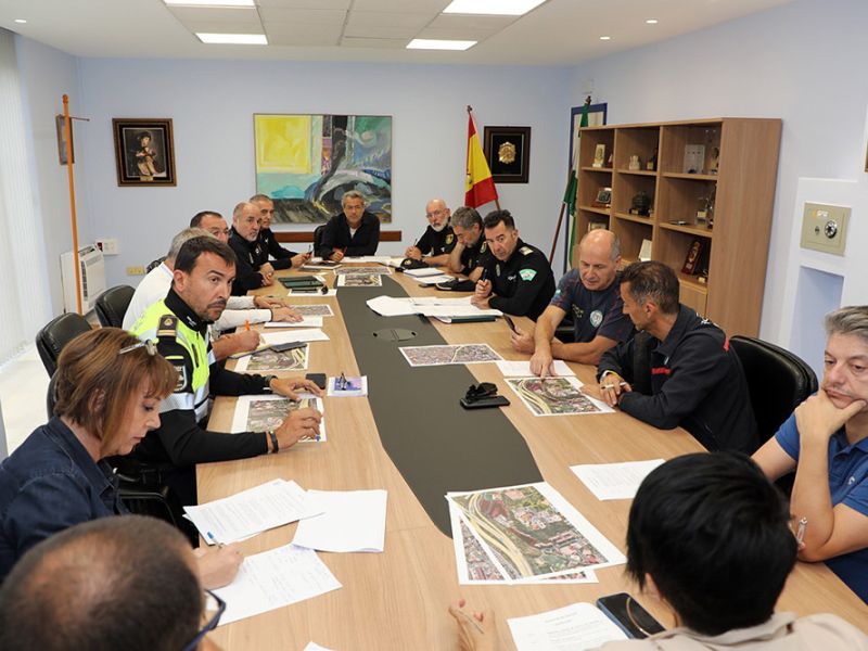 Más de medio millar de efectivos conformarán el dispositivo de seguridad de la Feria de Marbella