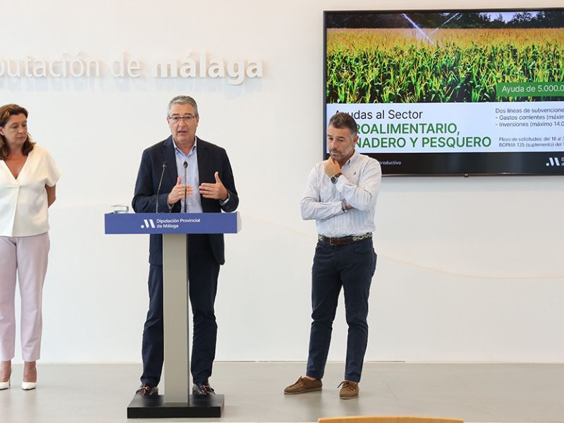 La Diputación lanza una convocatoria de ayudas al sector agroalimentario por cinco millones de euros