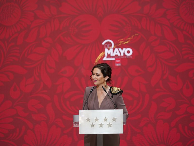 Díaz Ayuso apela a la unidad en el 2 de Mayo y reivindica Madrid: “Ninguna nación pondría en peligro un patrimonio semejante”