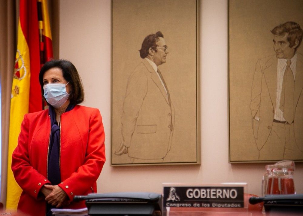 La ministra de Defensa informa a la Comisión del Congreso sobre el desarrollo de la operación "Balmis" contra el Covid-19