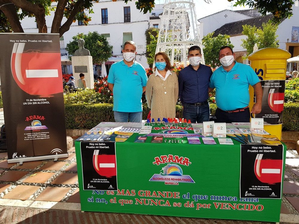 El Ayuntamiento se suma a las asociaciones ARAMA y Sampedreña en el Día Mundial Sin Alcohol