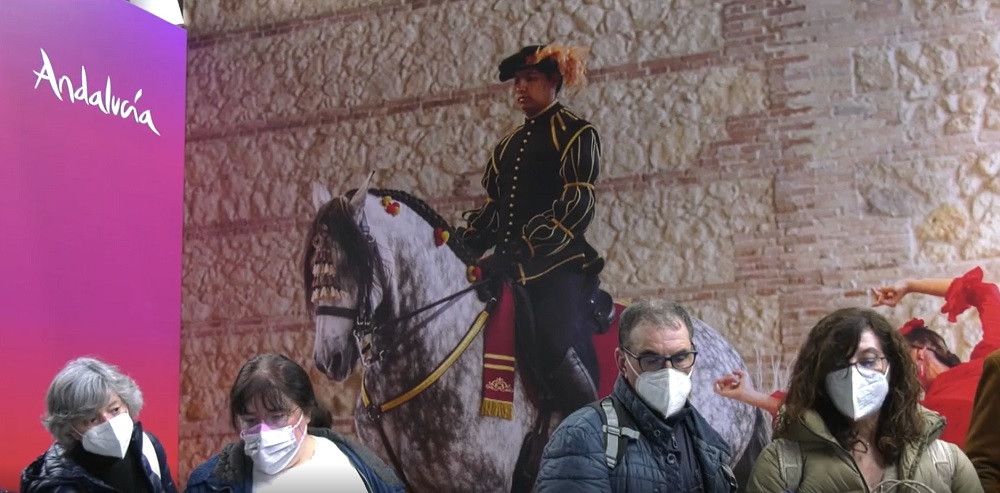 Actividades para todos los públicos centran el espacio de Andalucía en Fitur durante el fin de semana