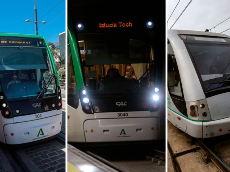 Los metros andaluces alcanzan los 34 millones de viajeros y un crecimiento del 47% en 2022
