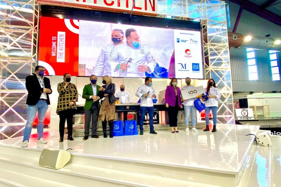 Antonio García y Cristian Ponce, de la escuela de hostelería CESHMA, ganadores del VIII Concurso Joven Chef Sabor a Málaga