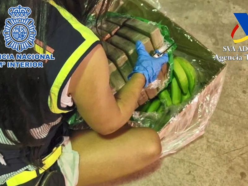 Intervenidas cinco toneladas de cocaína en una nave de Alicante