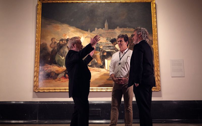 Ridley Scott y Joaquin Phoenix se despiden de Madrid con un recorrido por la obra de Goya
