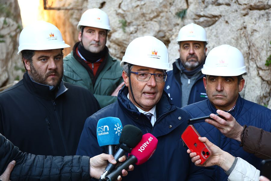 El Caminito del Rey recupera mañana su recorrido habitual tras repararse los daños por los desprendimientos