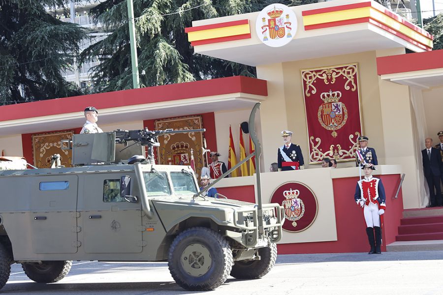 Los reyes han presidido el desfile por el Día de la Fiesta Nacional