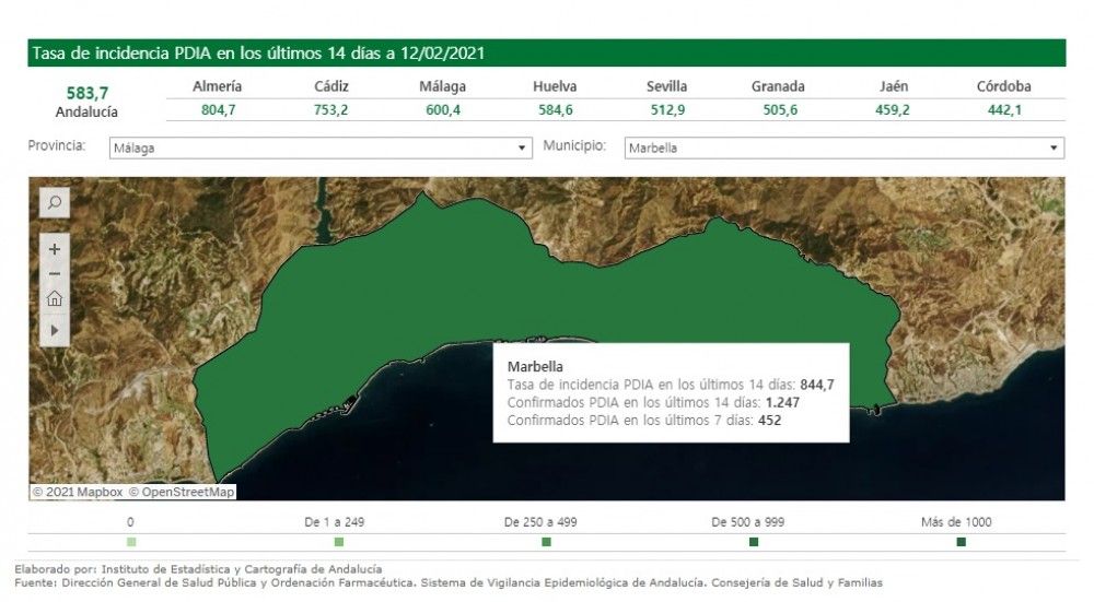 Comercio no esencial y hostelería podrán volver a abrir en Marbella a partir de mañana sábado
