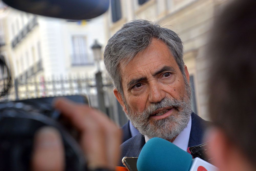 Carlos Lesmes informará la próxima semana a la Sala de Gobierno del alto tribunal y al Pleno del Consejo del informe sobre su sustitución