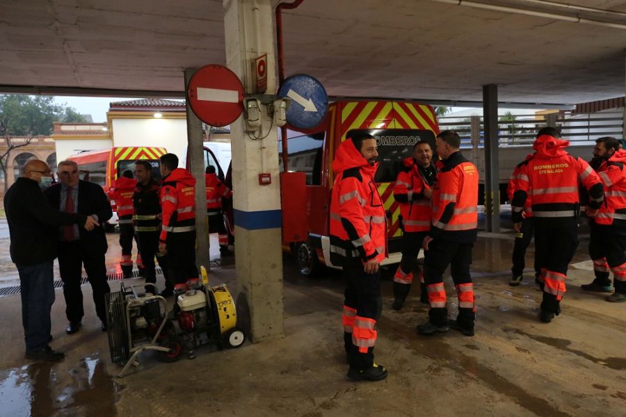 Tres furgonetas del CPB con 3.000 kilos de material técnico de emergencias salen hacia Ucrania