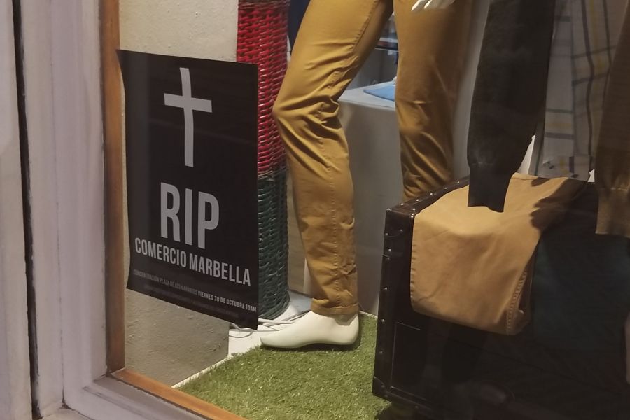 Comerciantes y hosteleros de Marbella advierten de que están al límite