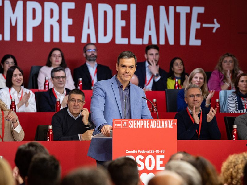Pedro Sánchez apoya expresamente la amnistía para los secesionistas catalanes
