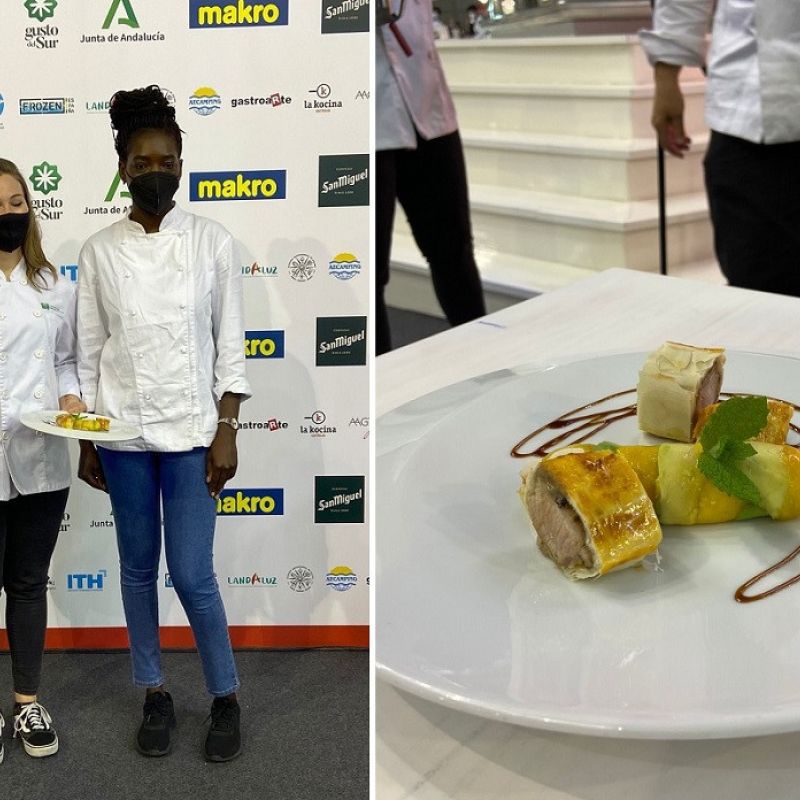 Dos alumnas de La Cónsula, ganadoras del Concurso Cocina Joven Sabor a Málaga