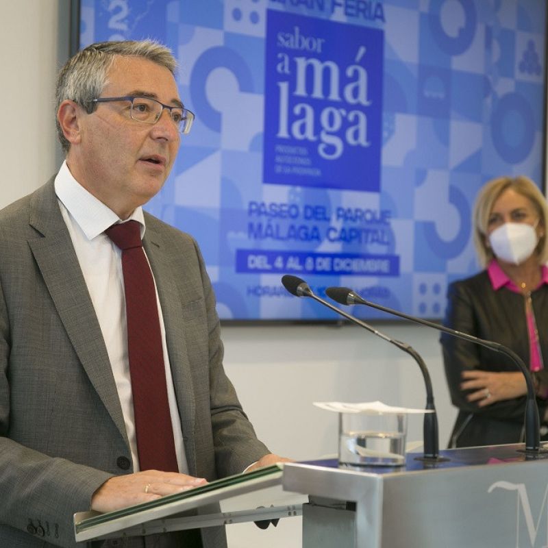 El Paseo del Parque volverá a acoger la Gran Feria Sabor a Málaga con la participación de 97 productores y establecimientos de restauración