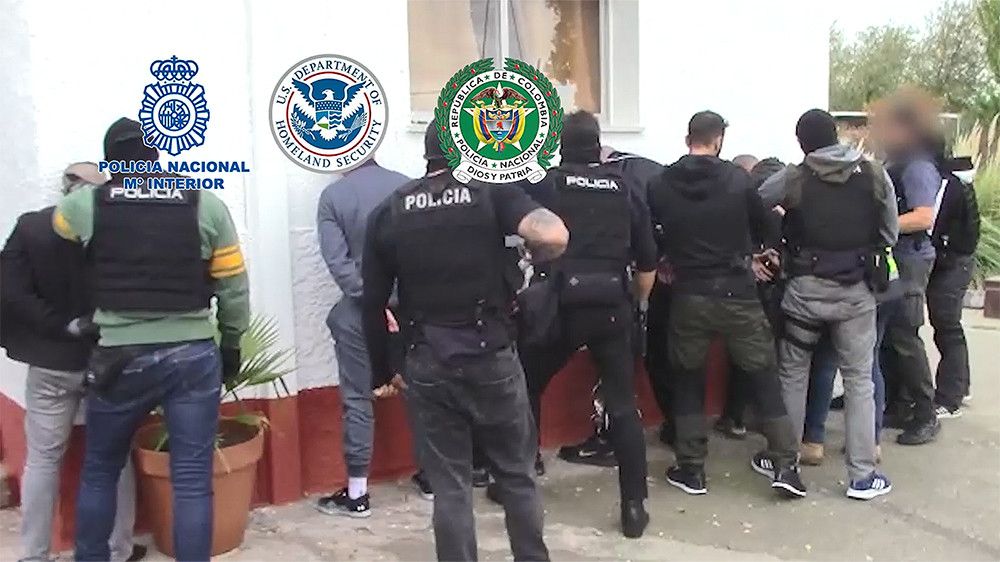 Desarticulada una organización criminal dedicada al tráfico internacional de cocaína e intervenidos 740 kilos de estupefaciente