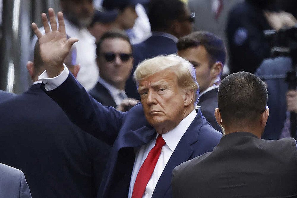 Trump se declara "no culpable" de los cargos por conspirar para anular las elecciones presidenciales de 2020