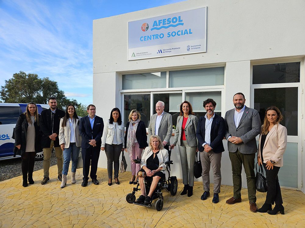 Inaugurada en Estepona la nueva sede de AFESOL