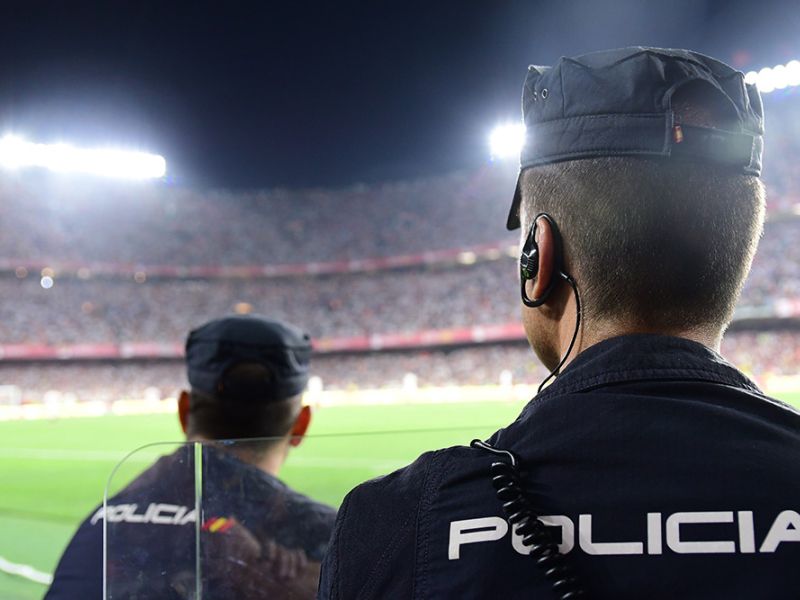 Cerca de 1.400 agentes de la Policía Nacional se despliegan para garantizar la seguridad de la Final de la Copa del Rey