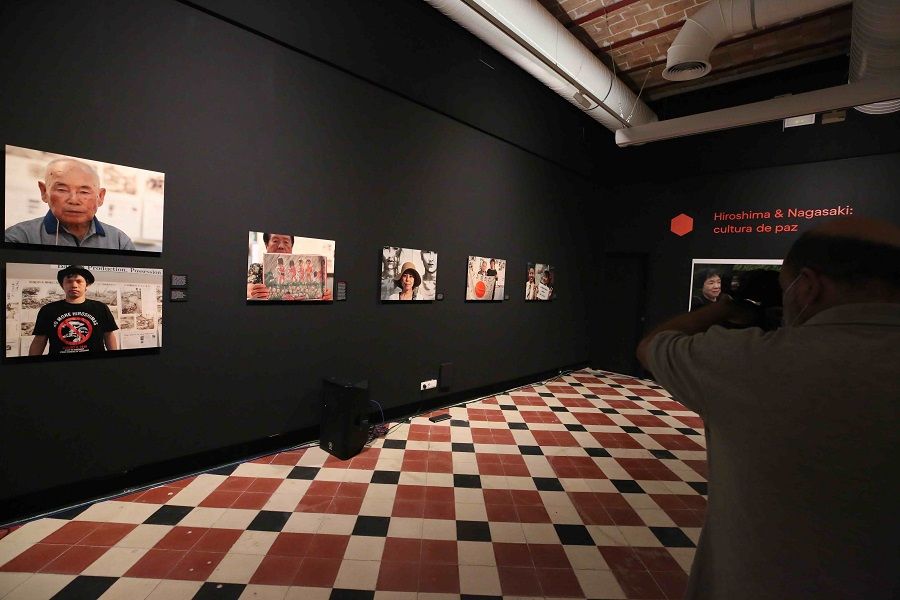 La Térmica estrena una exposición centrada en la memoria de los supervivientes de ‘Hiroshima y Nagasaki’ y en la cultura de paz de ambas ciudades