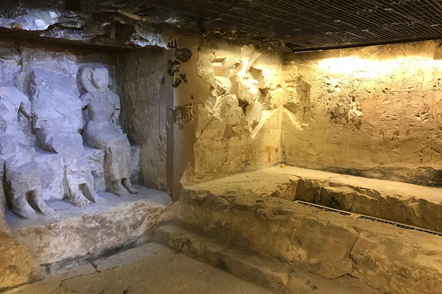 El Proyecto Djehuty, del CSIC, abre al público dos tumbas del 1.500 a.C