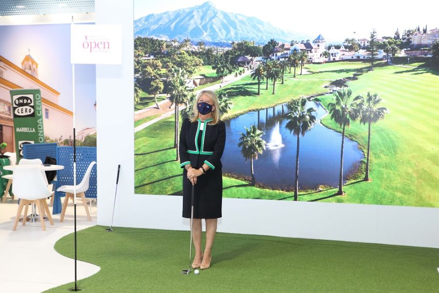 La alcaldesa destaca la solidez de Marbella como destino líder y seguro en el arranque de FITUR