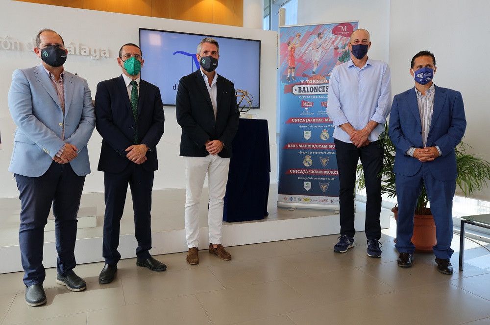 El X Torneo de Baloncesto Costa del Sol de la Diputación se celebrará del 3 al 5 de septiembre en el Palacio de los Deportes José María Martín Carpena