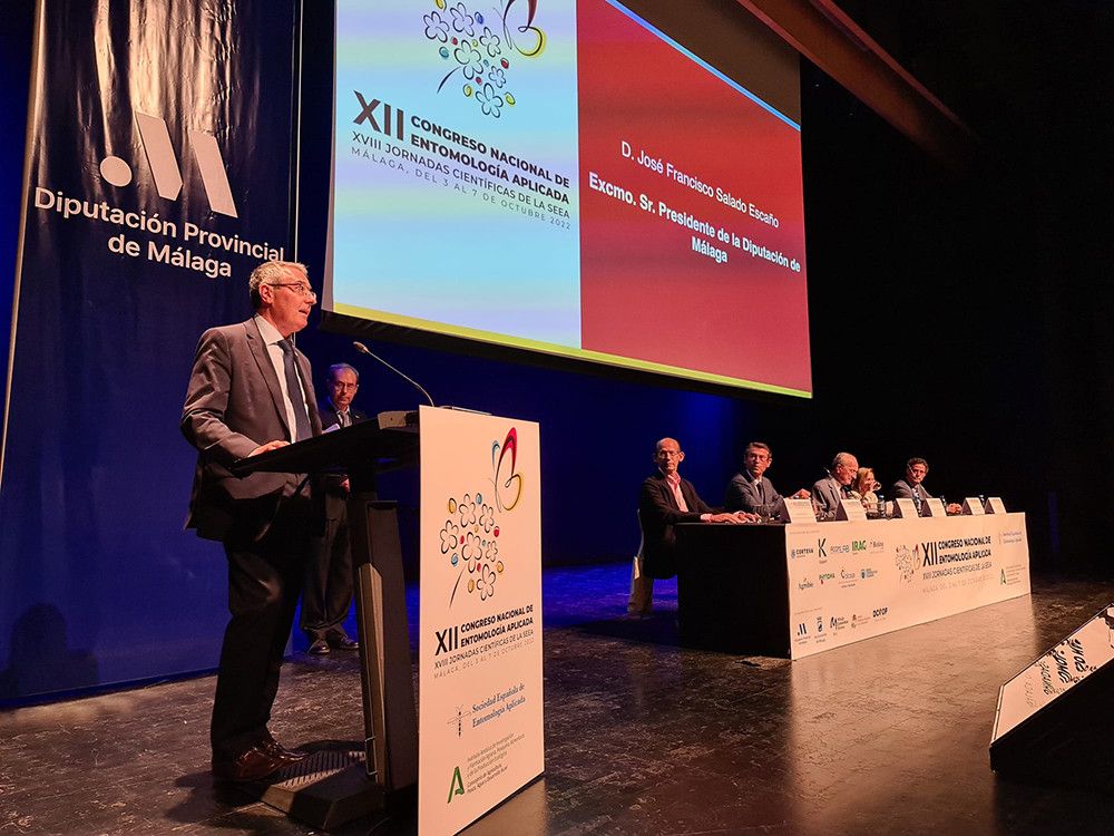 La Diputación de Málaga acoge el XII Congreso Nacional de Entomología Aplicada