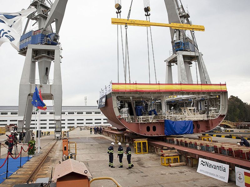 Navantia pondrá en marcha un plan de empleo para incorporar a 1.500 personas en todos sus centros durante los próximos años