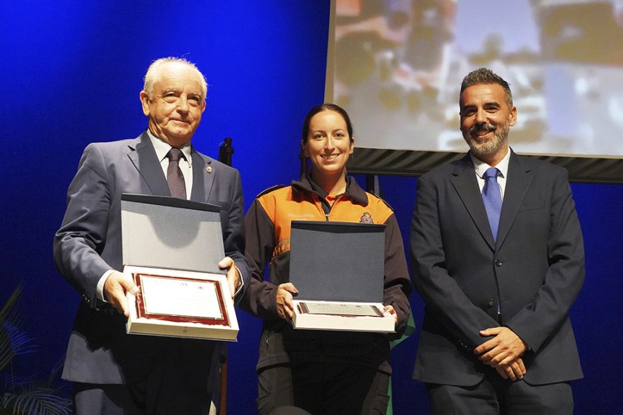 La Diputación reconoce a agrupaciones de Protección Civil, instituciones y personas por su labor de prevención y atención en emergencias