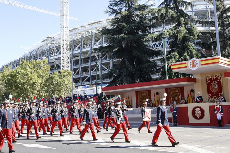 Los reyes han presidido el desfile por el Día de la Fiesta Nacional