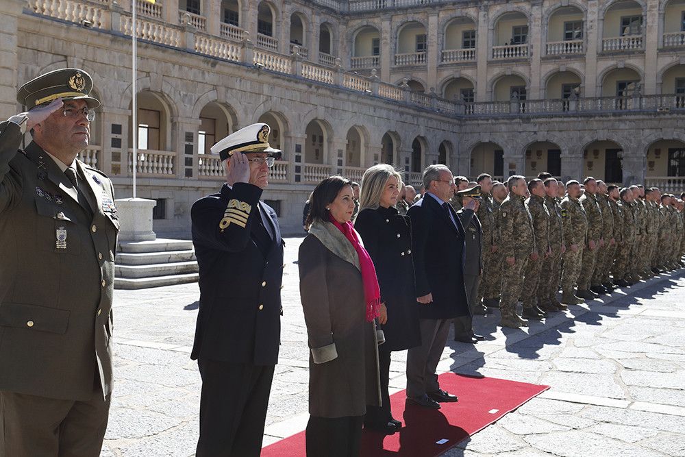 Celebrado en la Academia de Infantería de Toledo un acto en homenaje a los ucranianos fallecidos en el primer año de guerra