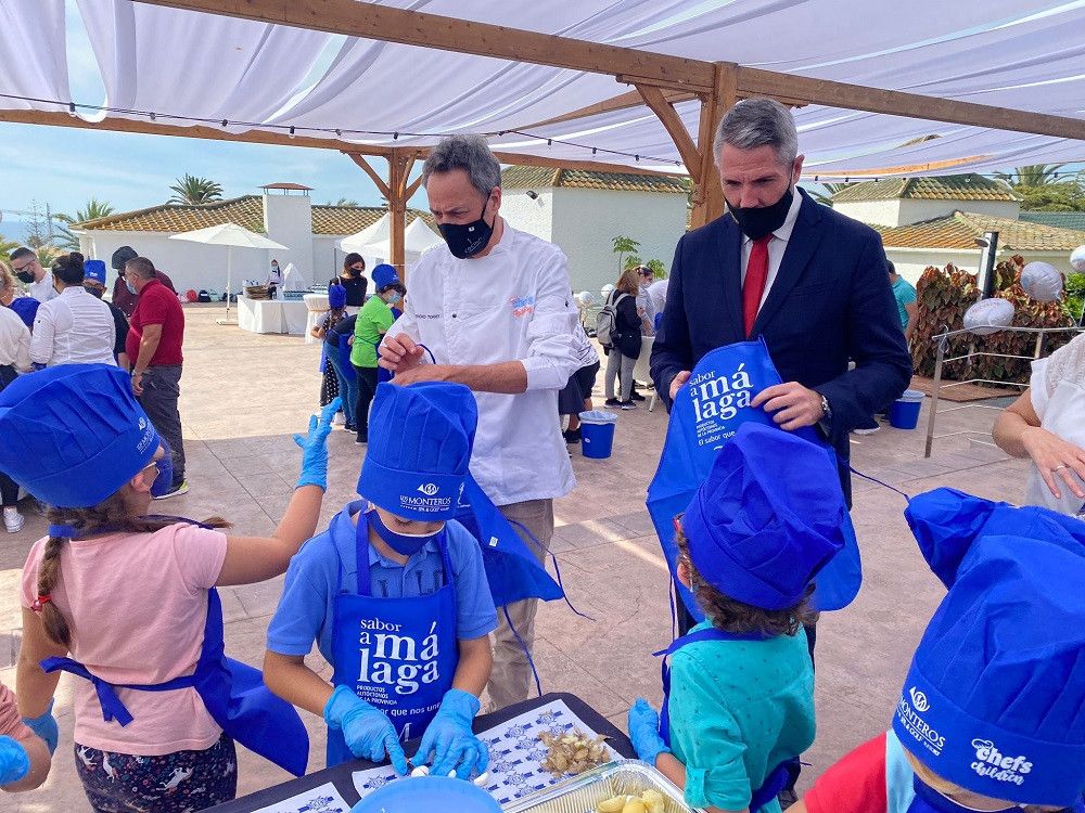 "Sabor a Málaga" ha colaborado con la iniciativa "ChefsForChildren" que se ha celebrado en el Hotel Los Monteros de Marbella