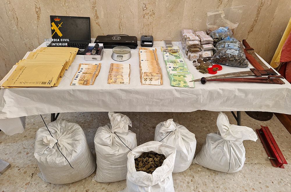 La Guardia Civil realiza dos actuaciones contra el cultivo y tráfico de drogas en Alhaurín el Grande