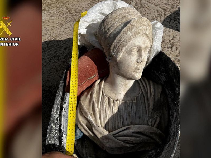La Guardia Civil recupera 119 piezas arqueológicas extraordinariamente valiosas