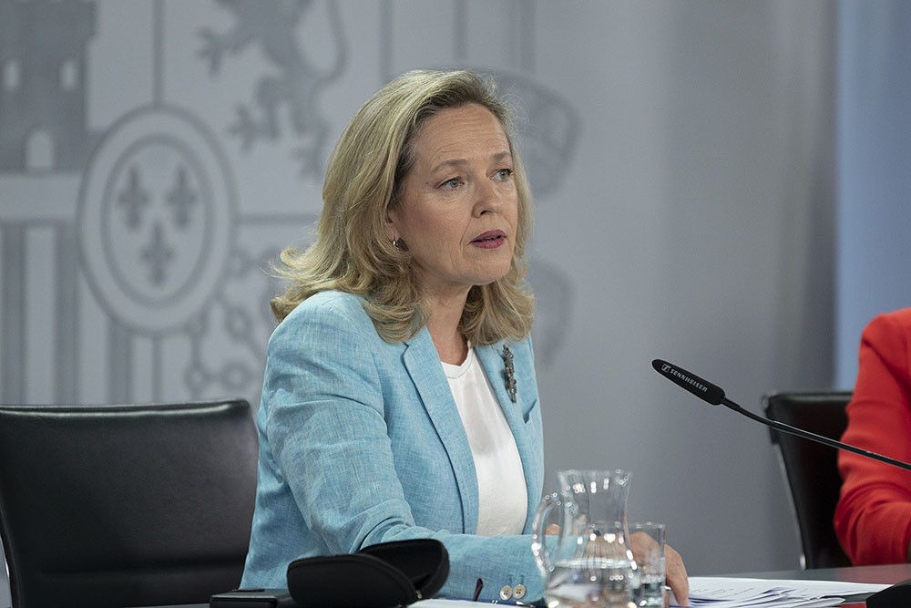 La vicepresidenta Nadia Calviño se reúne con una delegación de cinco familias de secuestrados por Hamás