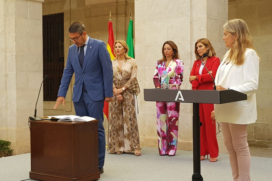 Toman posesión los nuevos delegados territoriales de la Junta de Andalucía en Málaga