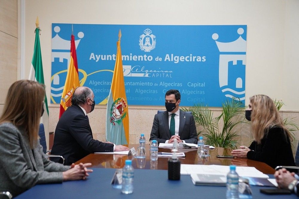 La Junta considera estratégico el proyecto del Ramal Central hasta Algeciras que conectará por tren el puerto