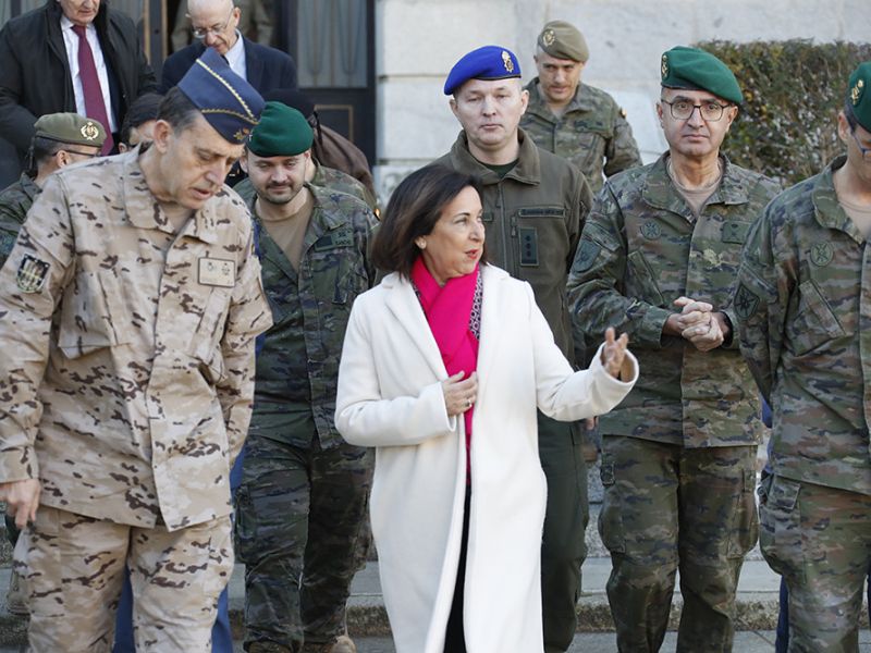 Casi 200 militares ucranianos participan en el II curso de instrucción básica impartido en Toledo