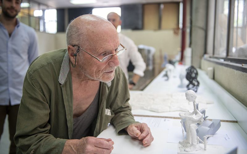 Antonio López participa en el jurado del certamen de escultura METAL_ART_3D