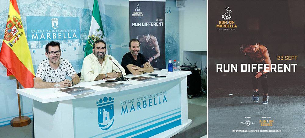 El 25 de septiembre se celebrará en Marbella un nuevo concepto de la Media Maratón bajo el eslogan Run different’, con un circuito  llano que discurrirá por el paseo marítimo y salida y meta en el Arco de entrada
