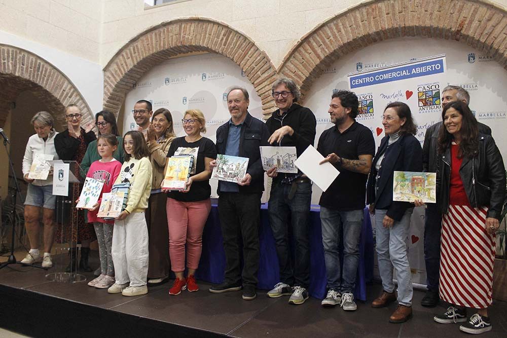 Medio centenar de "urban sketchers" han participado en el concurso de dibujo organizado por ACOPROCAMAR