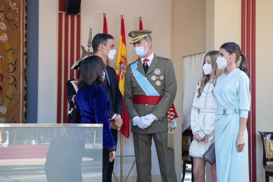 Los reyes presiden el desfile por el Día de la Fiesta Nacional