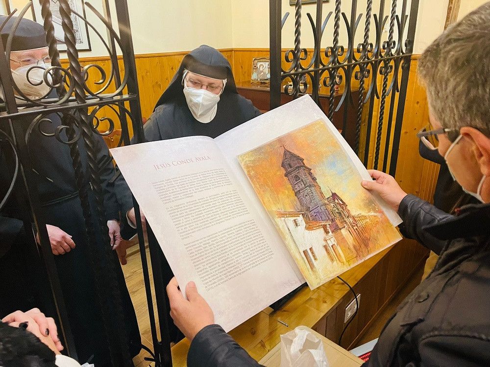 La Diputación financia con 65.000 euros el arreglo de la torre del convento de las Monjas Mínimas en Archidona