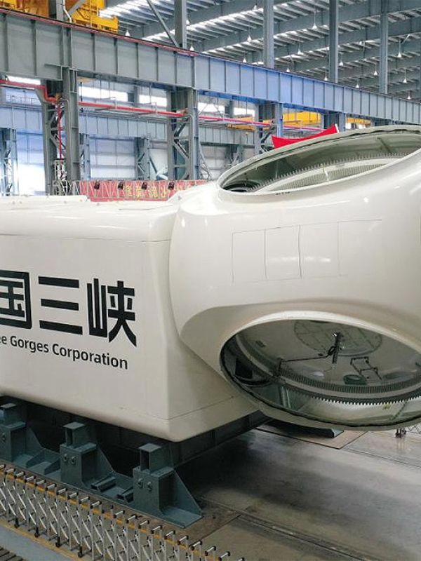 China ha fabricado el mayor molino de viento marino del mundo
