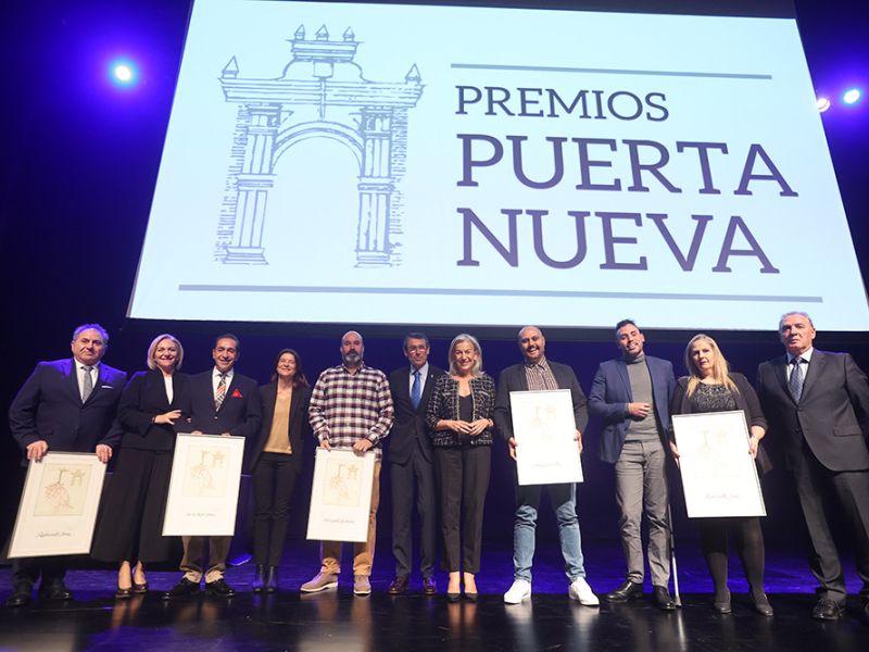 La Diputación acoge la entrega de los Premios Puerta Nueva a cinco empresas y profesionales del sector vitivinícola