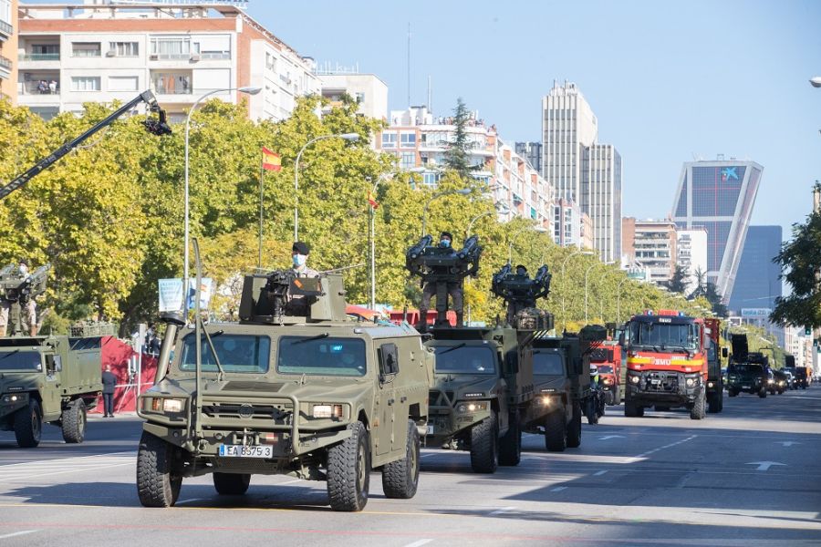 Los reyes presiden el desfile por el Día de la Fiesta Nacional