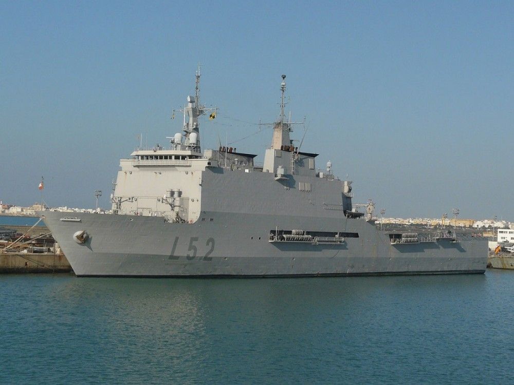 La Armada enviará el buque ´Galicia´ para reforzar la sanidad en Melilla