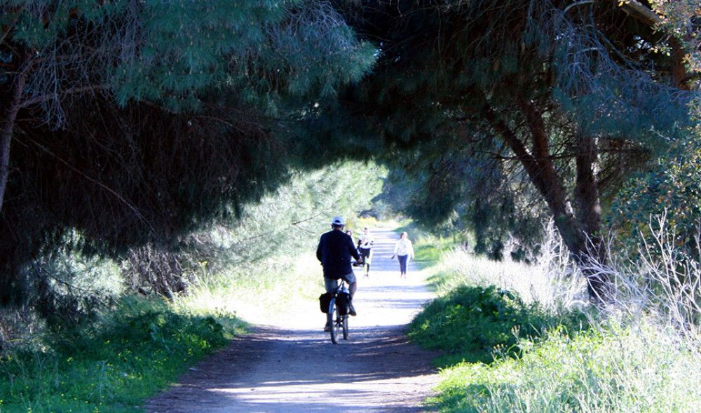 La bicicleta unirá España y Portugal a través de 479 kilómetros de vías ciclistas en Huelva